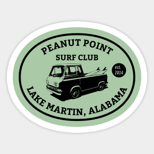 Peanut Point • Lake Martin alternate Sticker